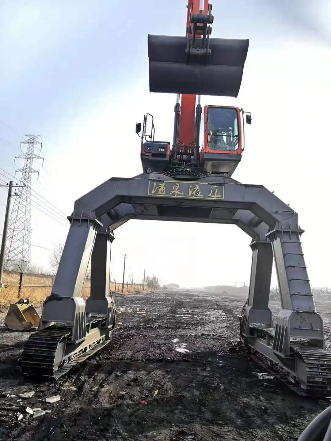straddle excavator straddle excavator