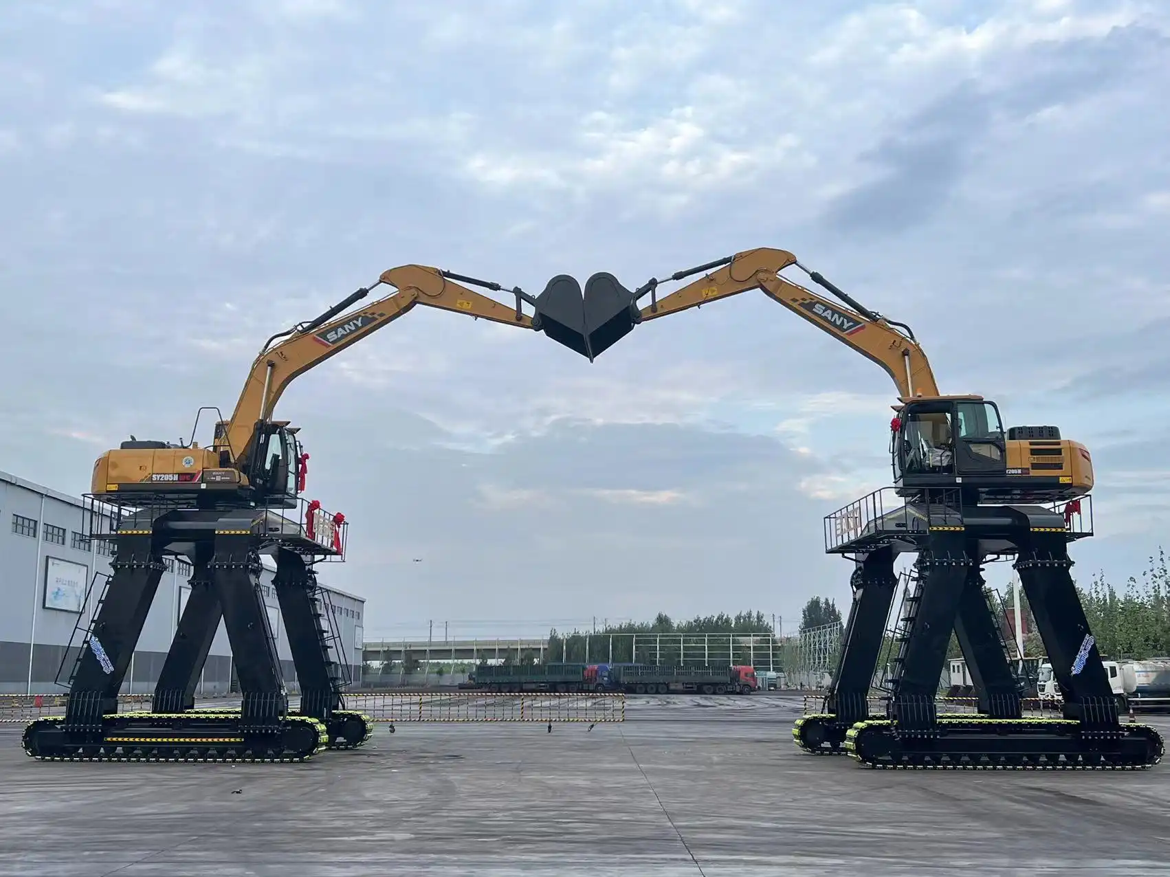 straddle excavator straddle excavator