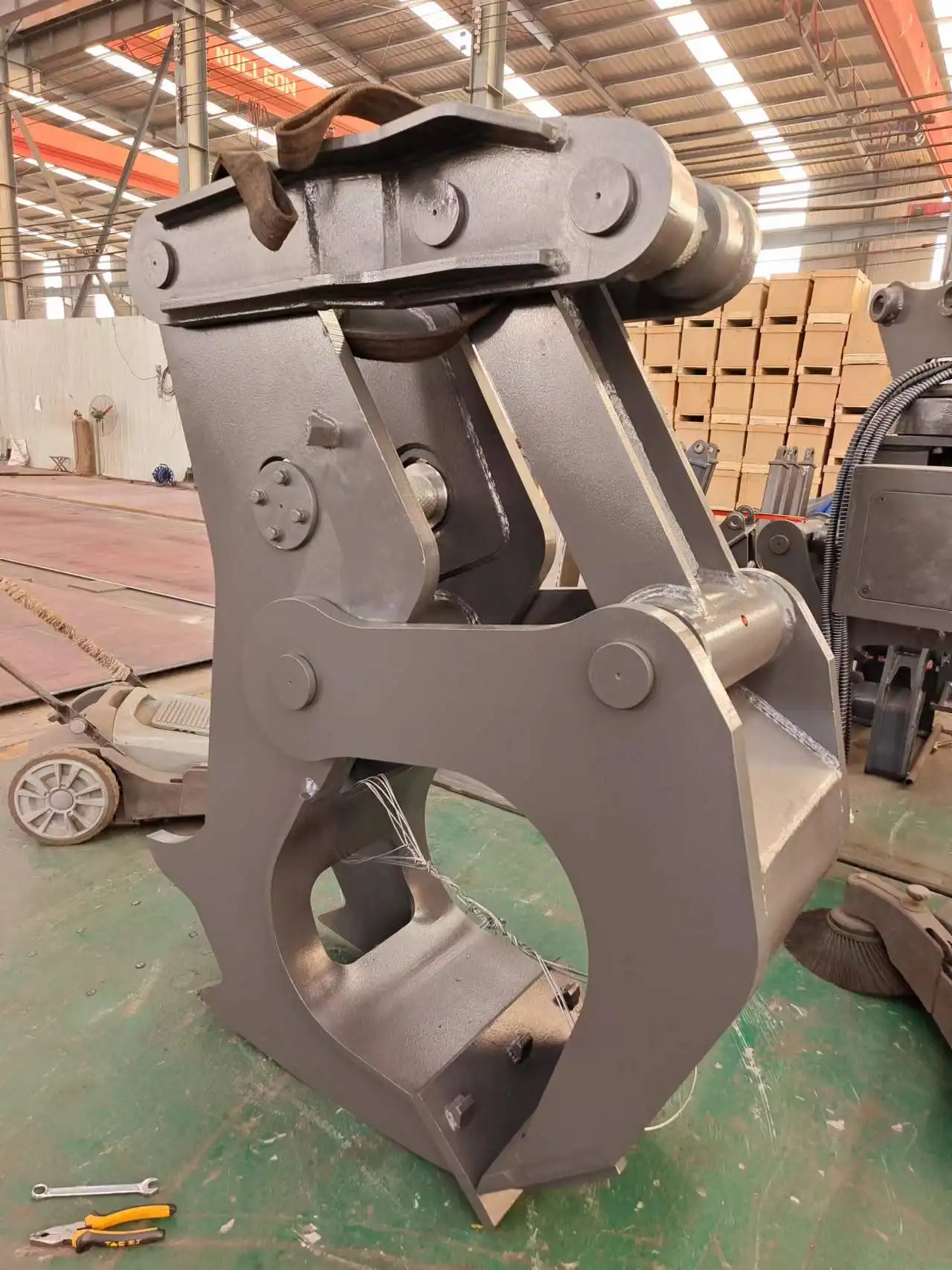 excavator wood splitter