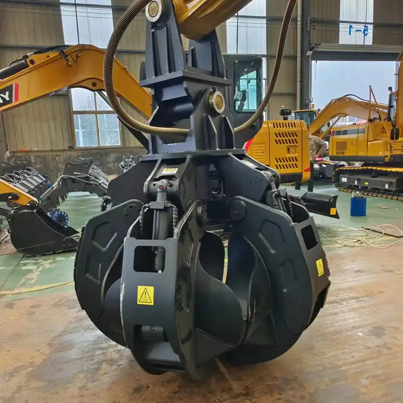 Excavator Metal Scrap Grapple Excavator Metal Scrap Grapple