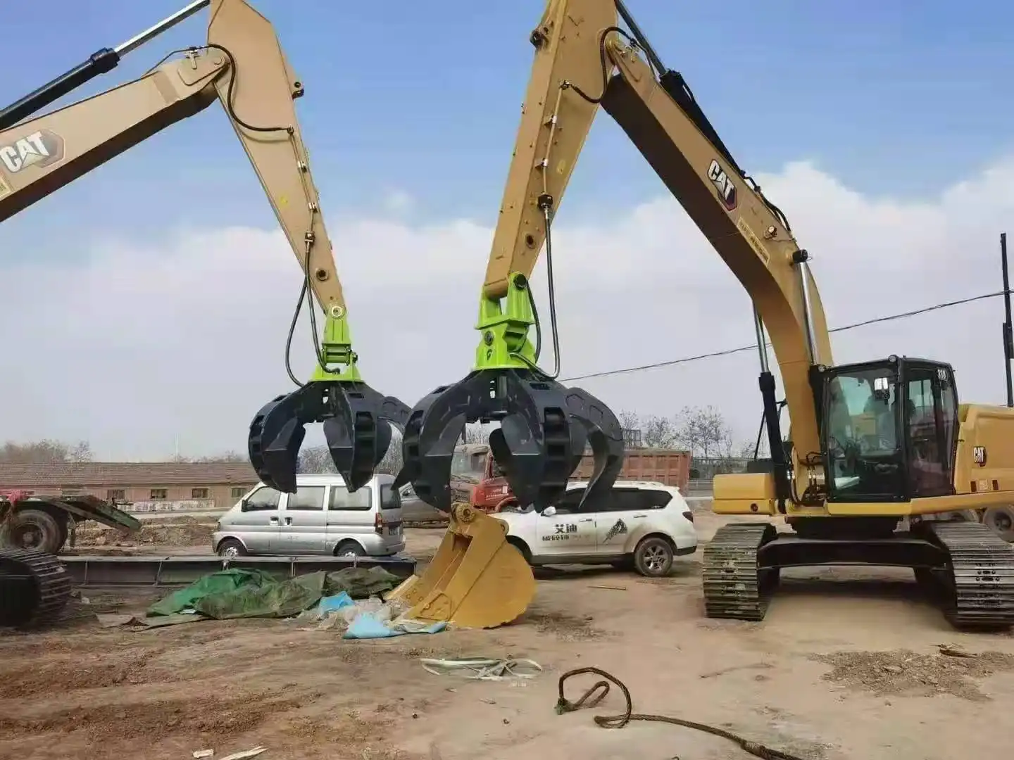 Excavator Grab Arm Excavator Grab Arm