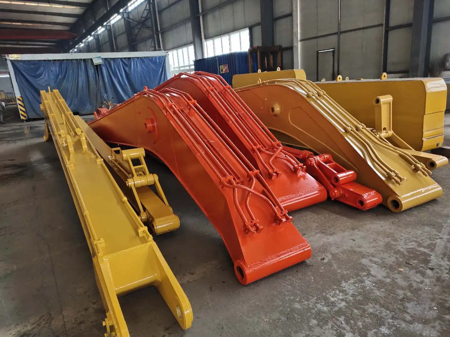 long boom excavator arms