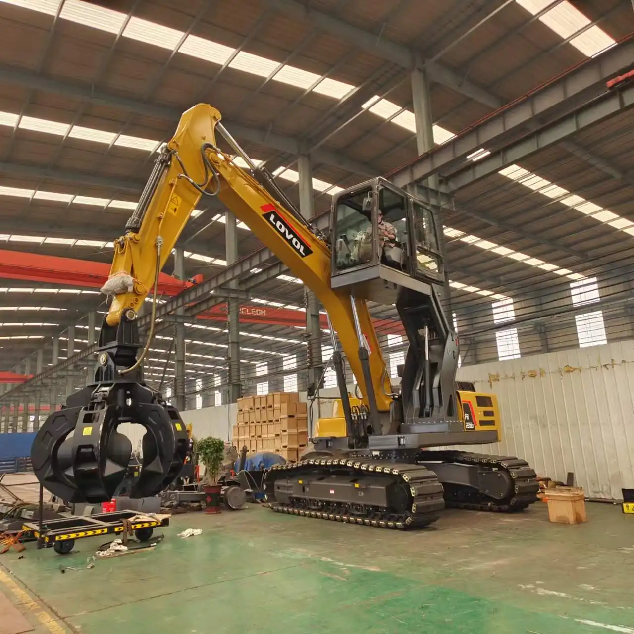 Excavator Metal Scrap Grapple