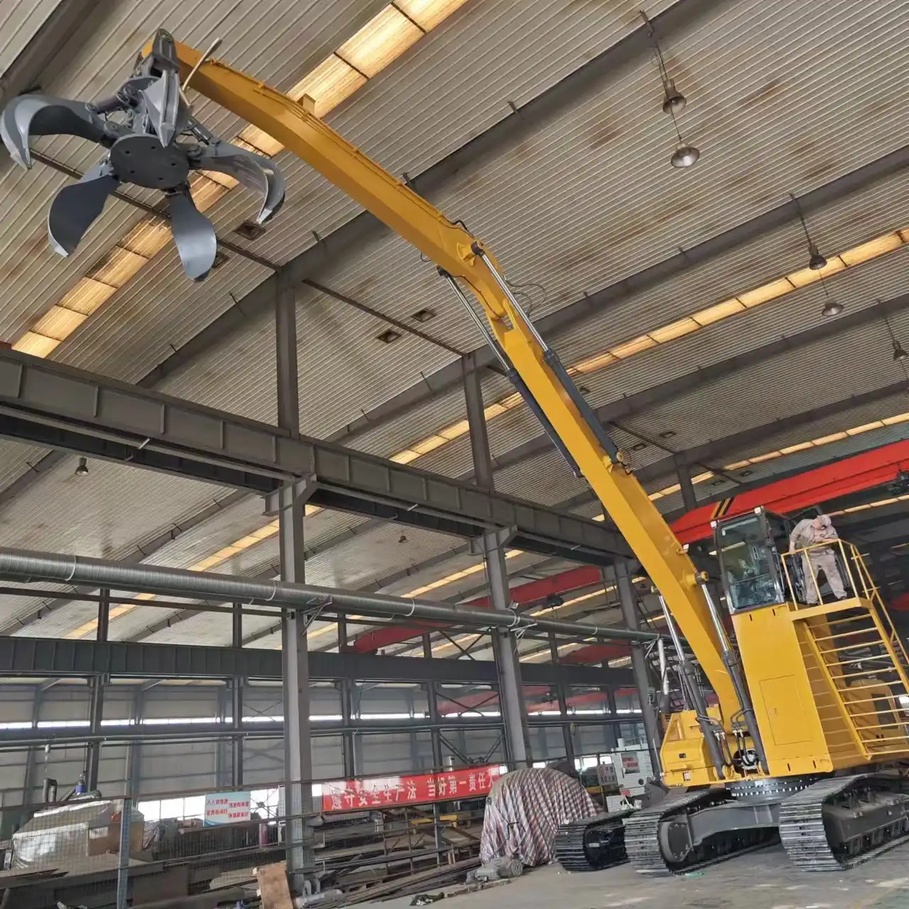 Unloading Arm Steel Grabbing Machine Unloading Arm Steel Grabbing Machine