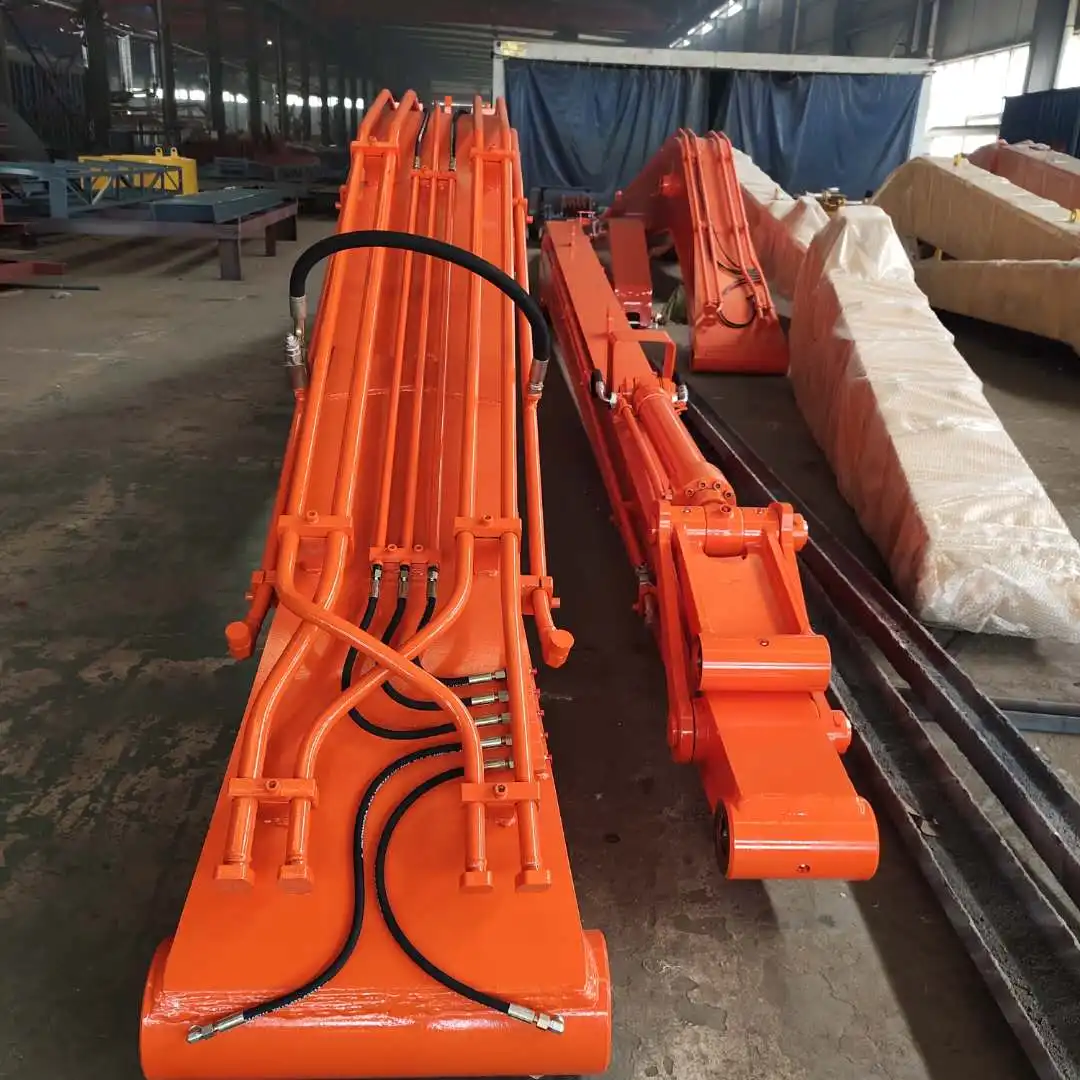 long reach booms for Hitachi excavators