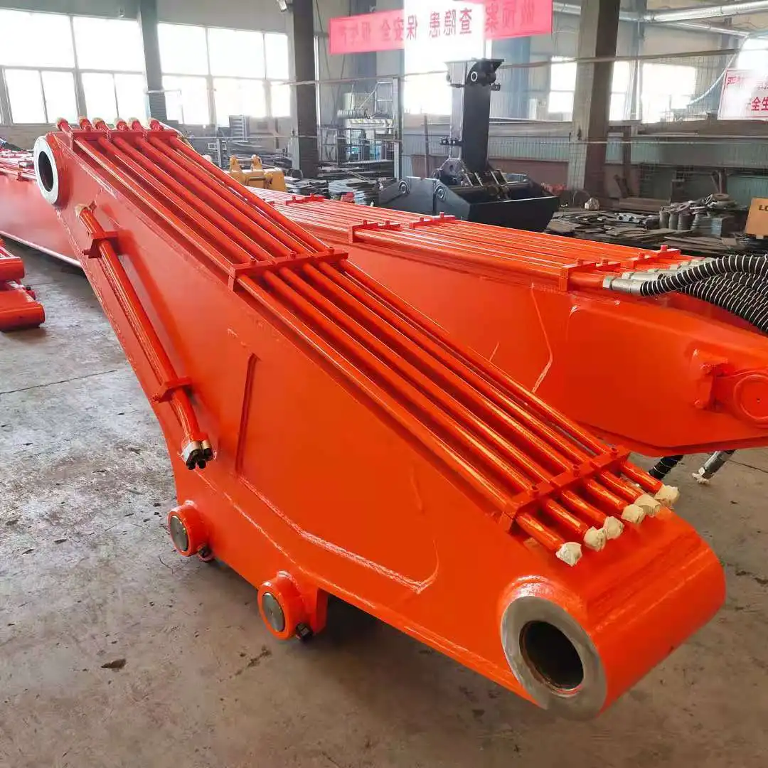long reach booms for Hitachi excavators