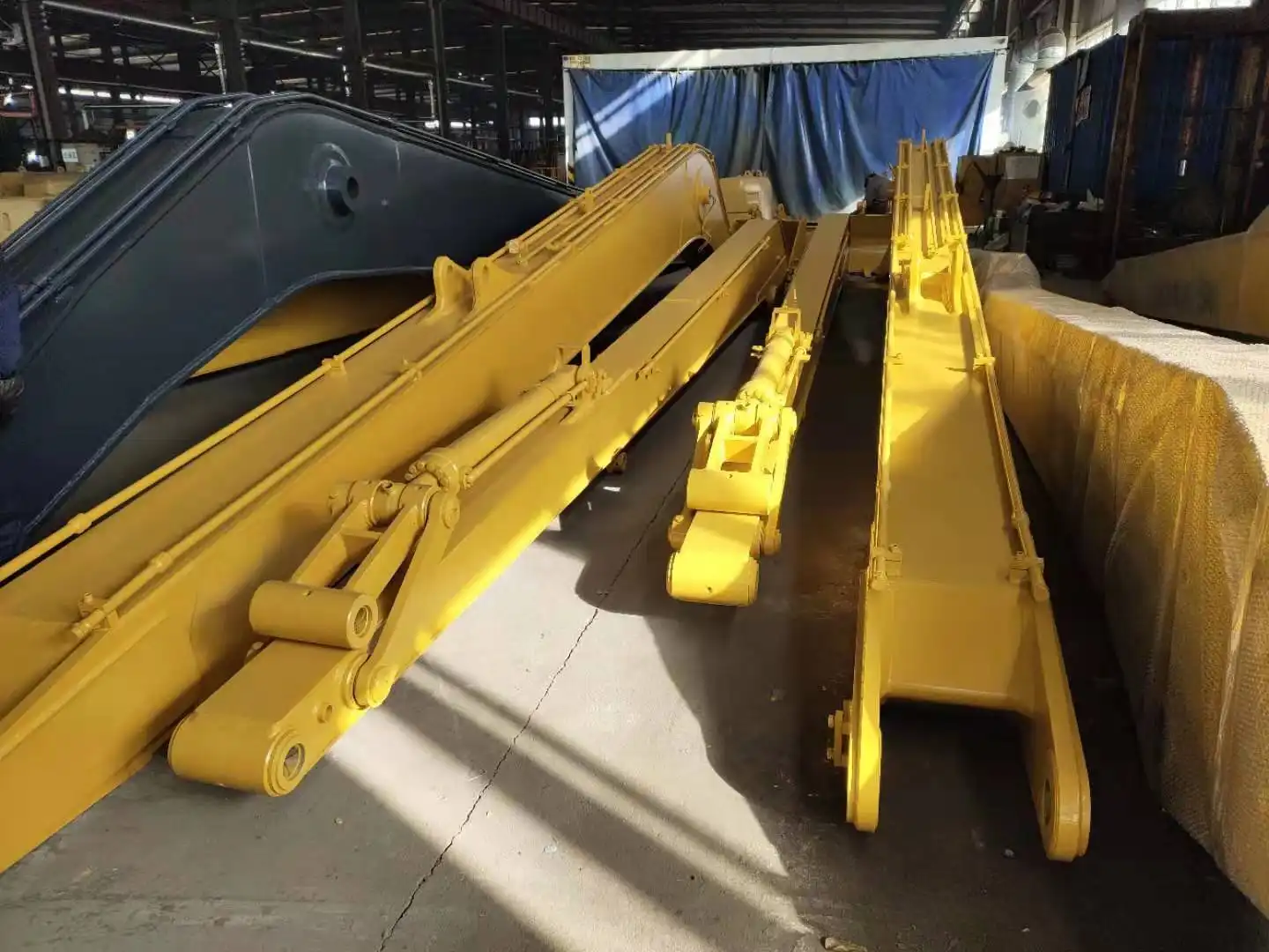 long reach excavator boom