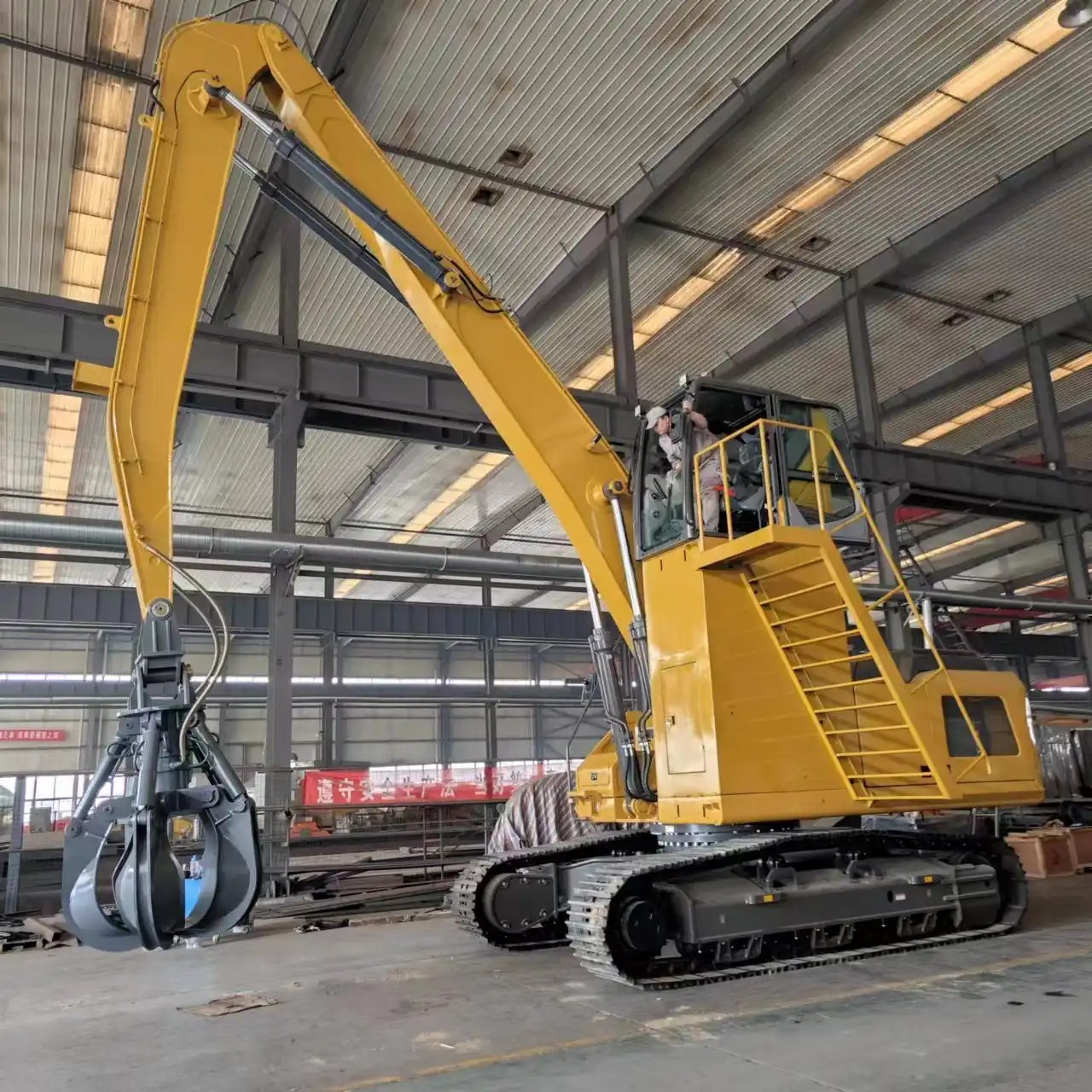 Unloading Arm Steel Grabbing Machine Unloading Arm Steel Grabbing Machine