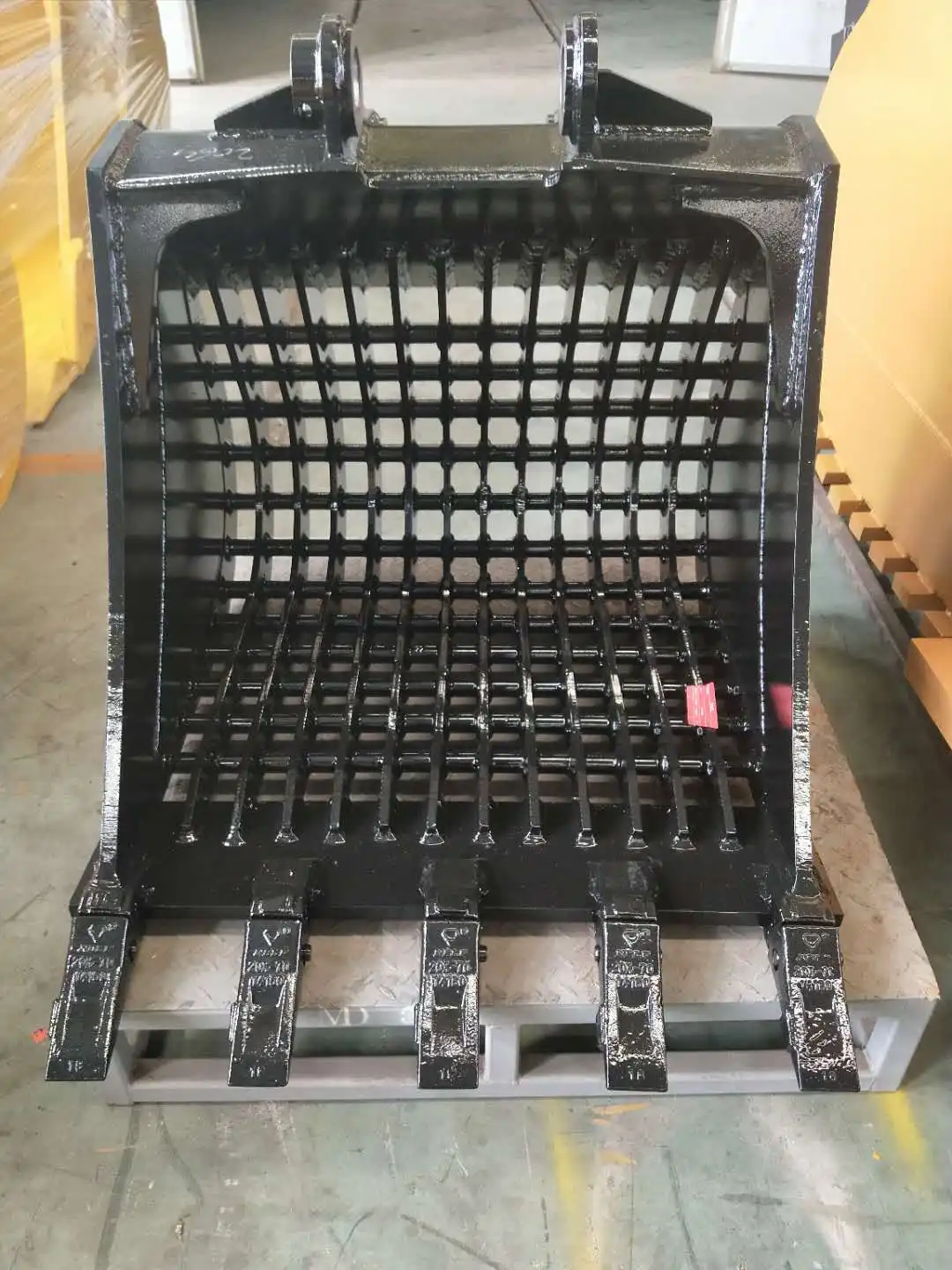 Excavator Grid Bucket Screening Bucket Filter Bucket