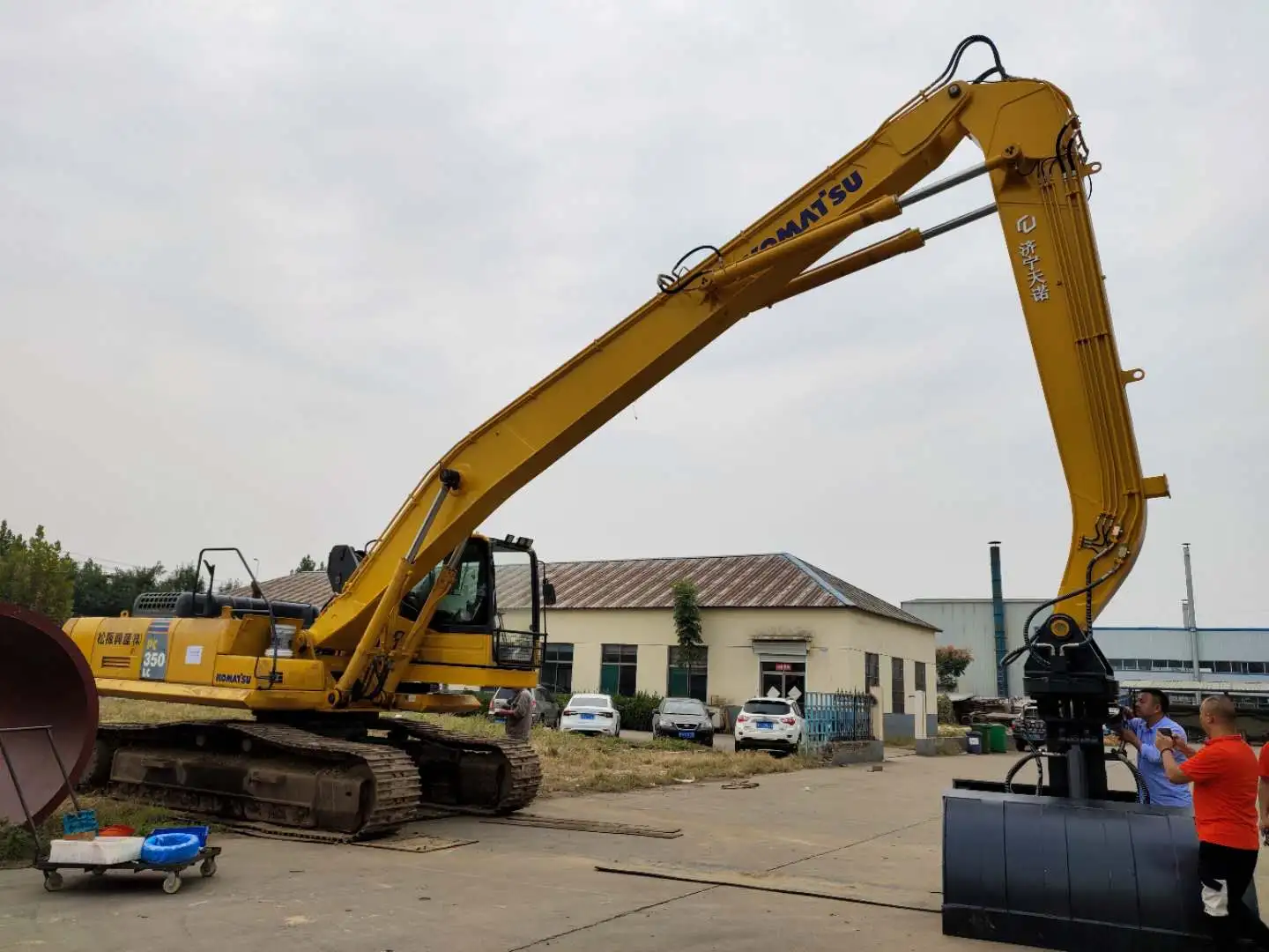  Unloading Arm Steel Grabbing Machine