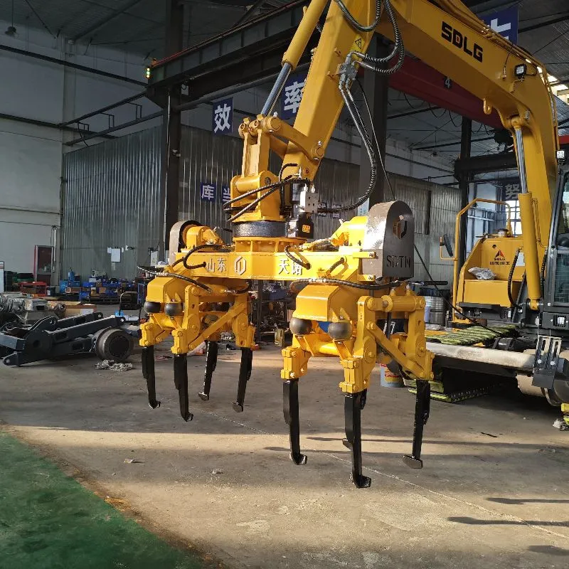 Double head ballast tamper Double head ballast tamper