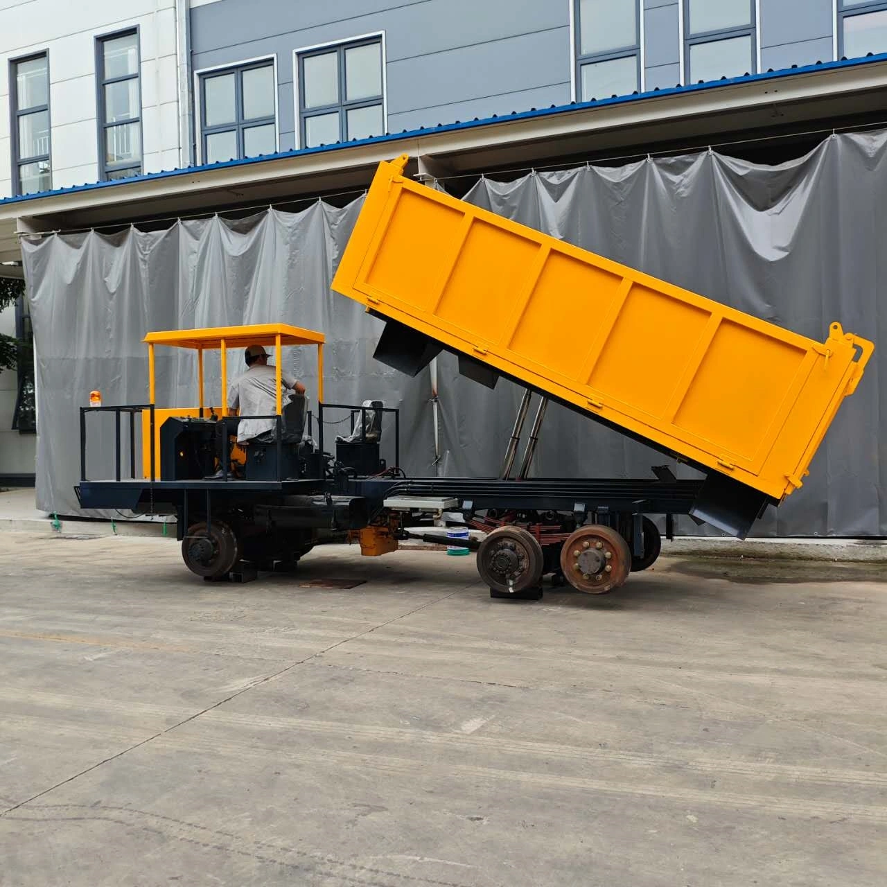 automatic railway ballast unloading car automatic railway ballast unloading car