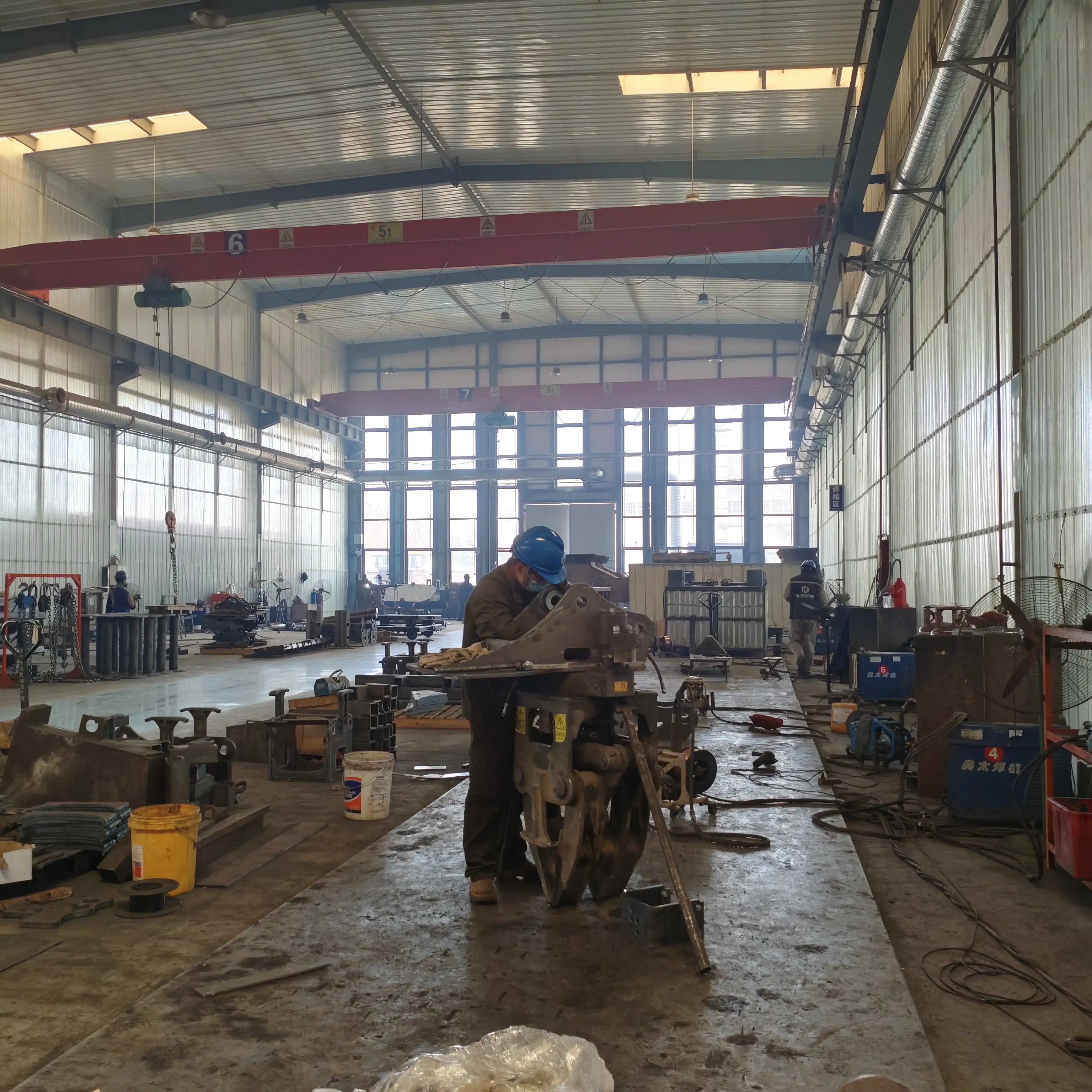 excavator sleeper changer