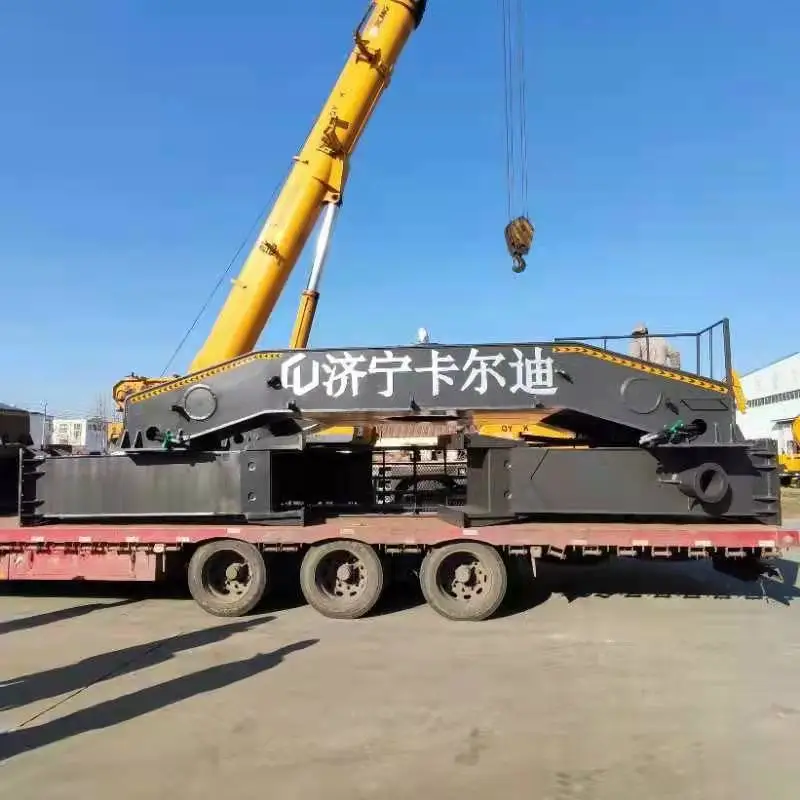 staddle excavator