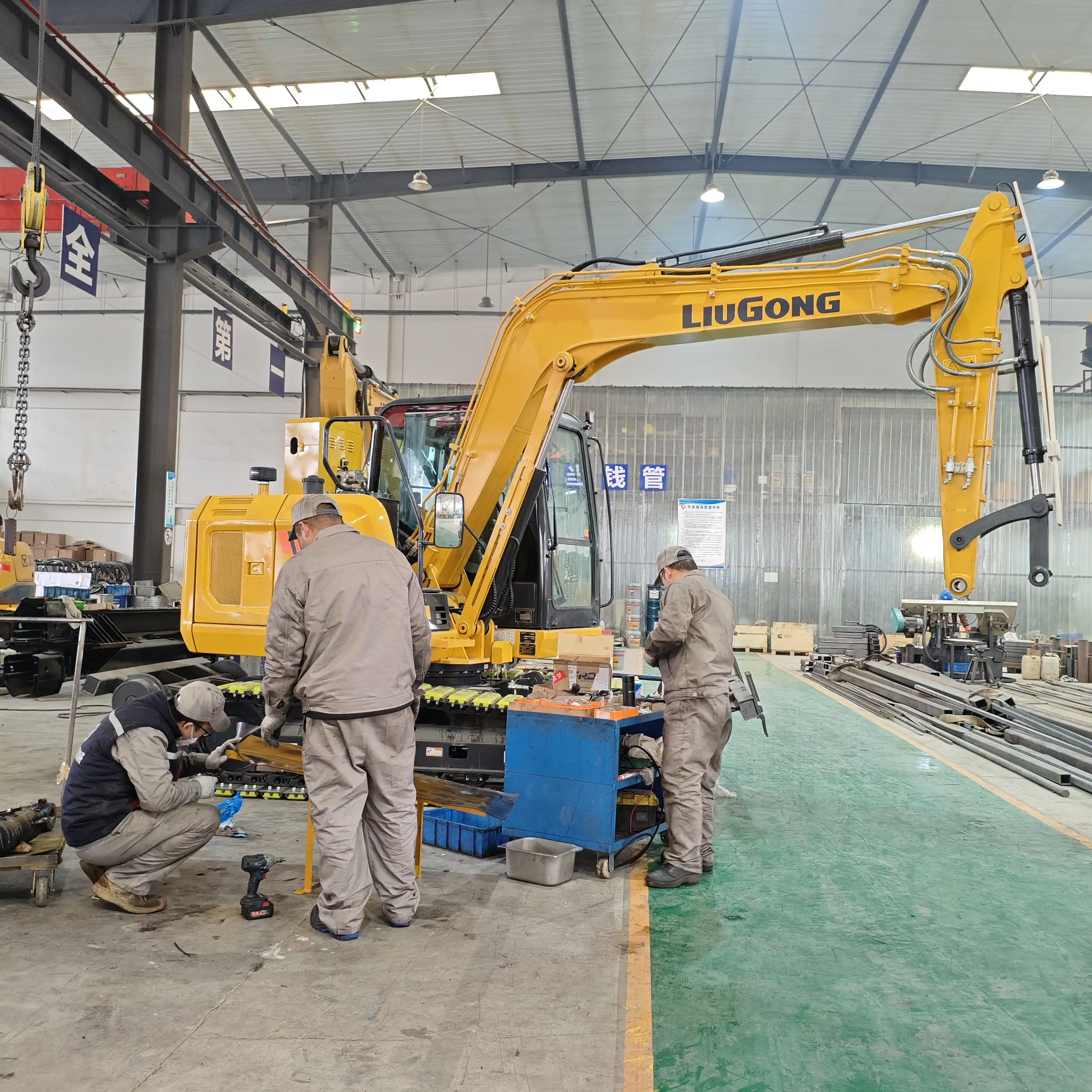 excavator lifting cab excavator lifting cab