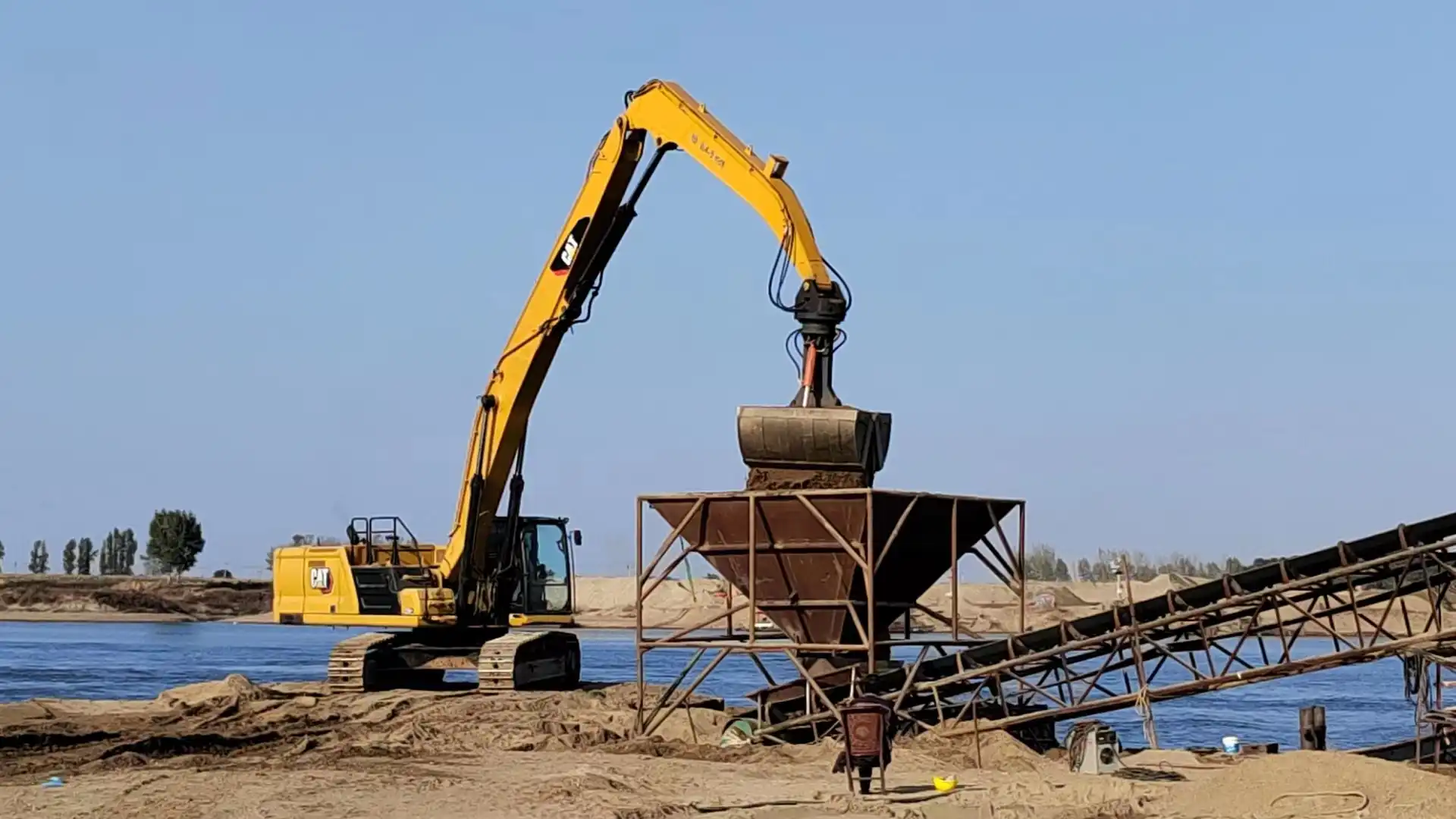 excavator grab arm