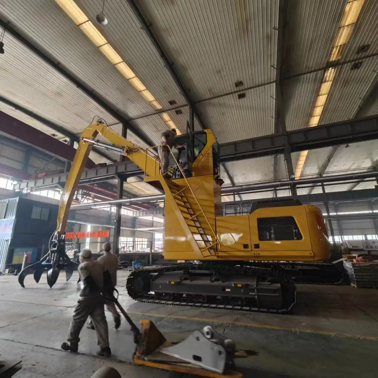 excavator grab arm excavator grab arm