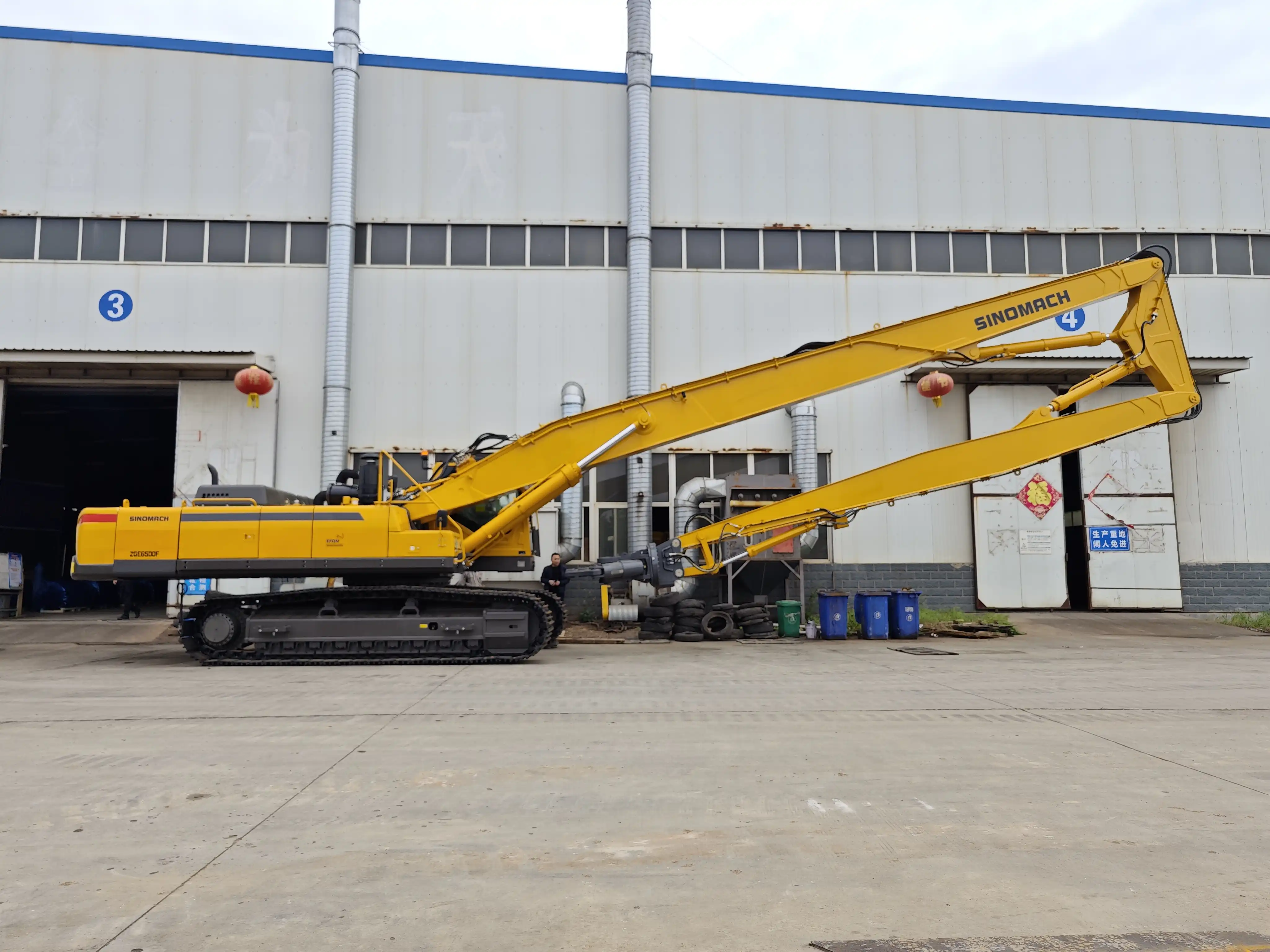 excavator high reach demolition long boom and arm Configuration excavator high reach demolition long boom and arm Configuration