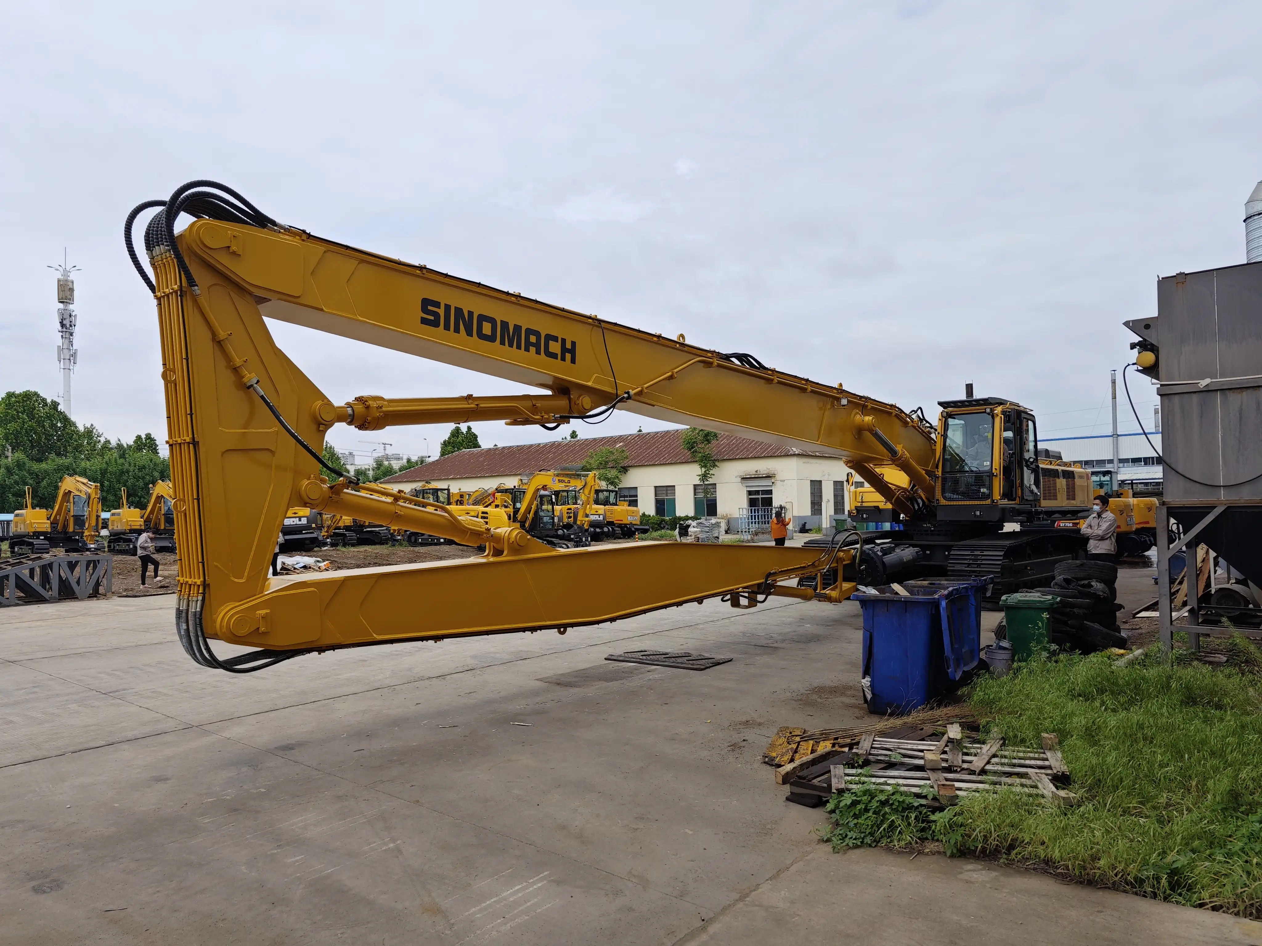 excavator reach demolition long boom and arm Configuration excavator reach demolition long boom and arm Configuration
