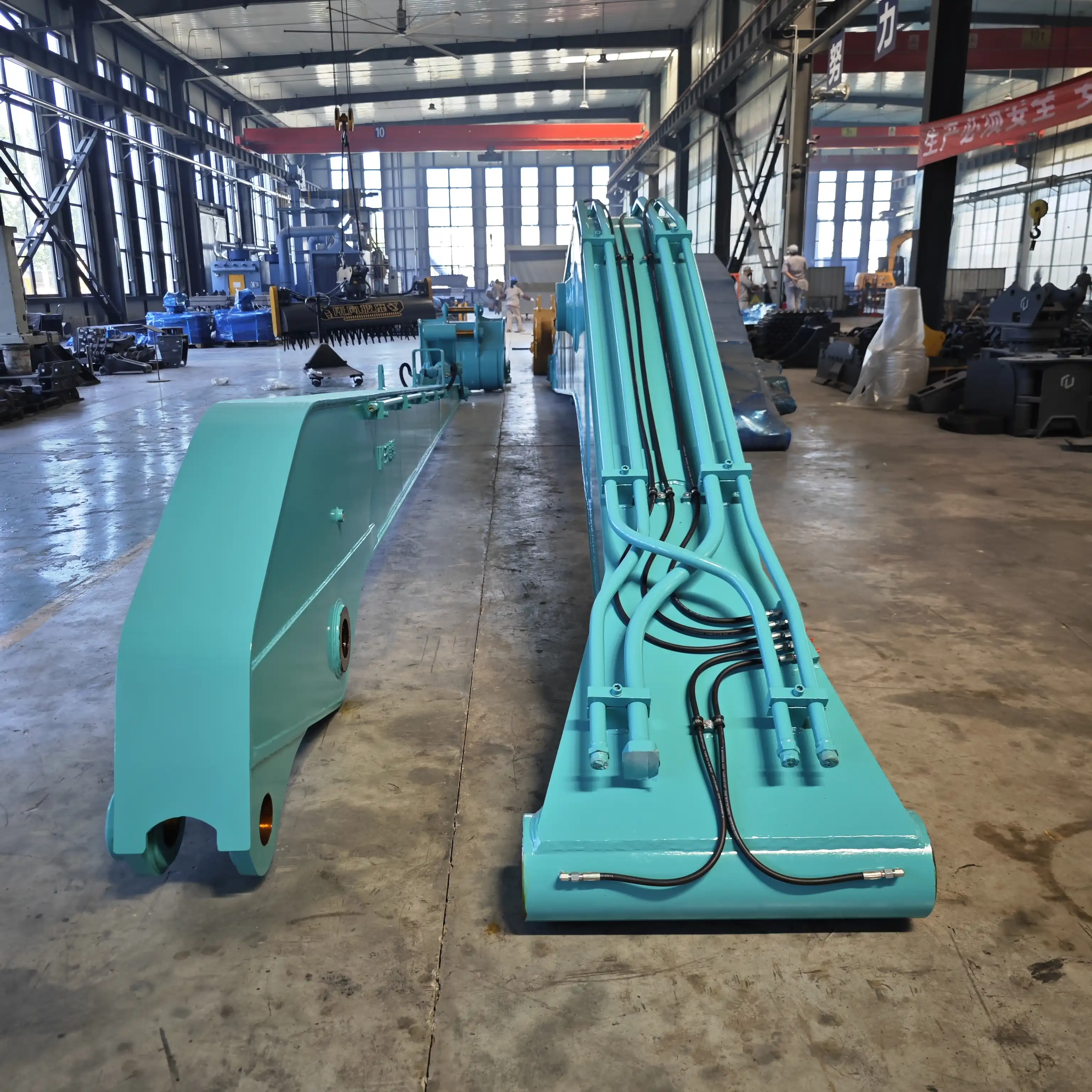 long arm excavator