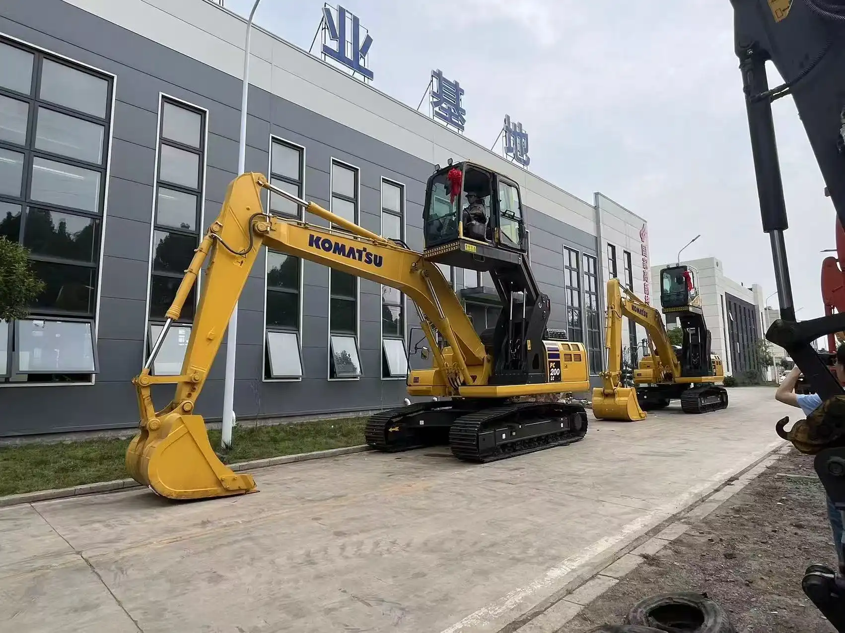 excavator cab