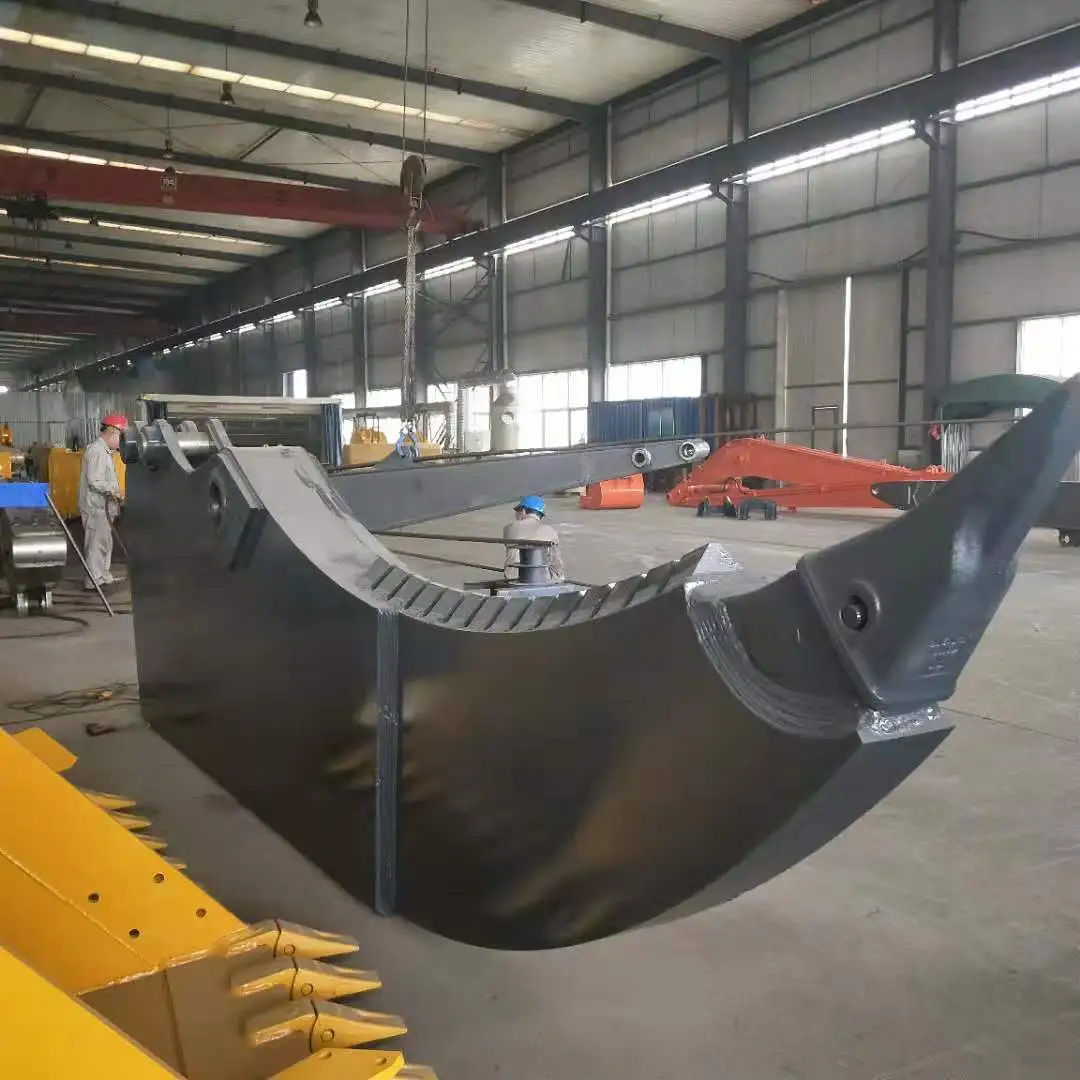 excavator rock arm