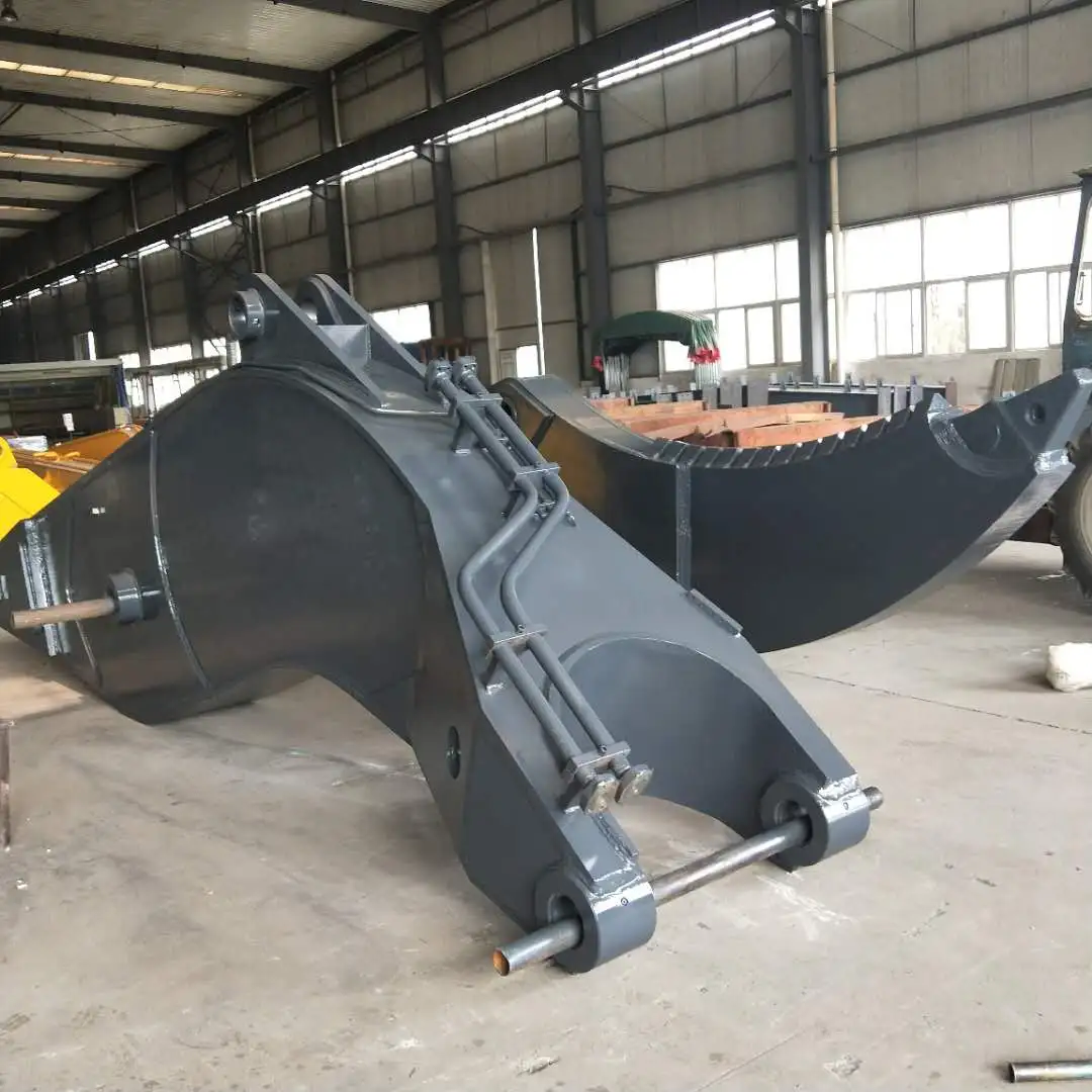 excavator rock arm