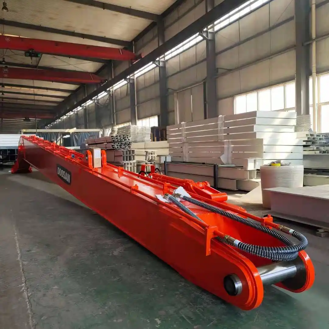 long reach boom