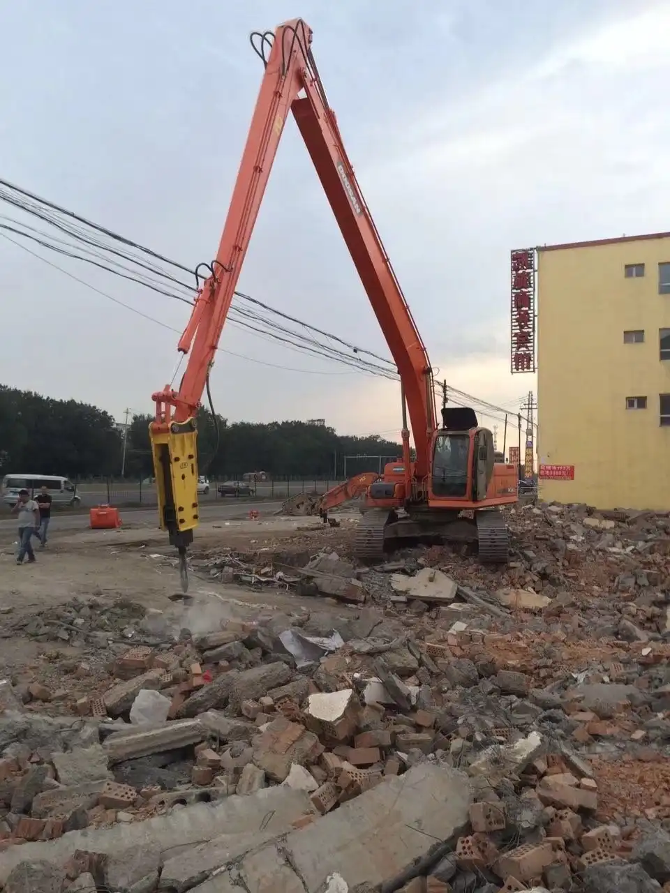 long reach boom long reach boom