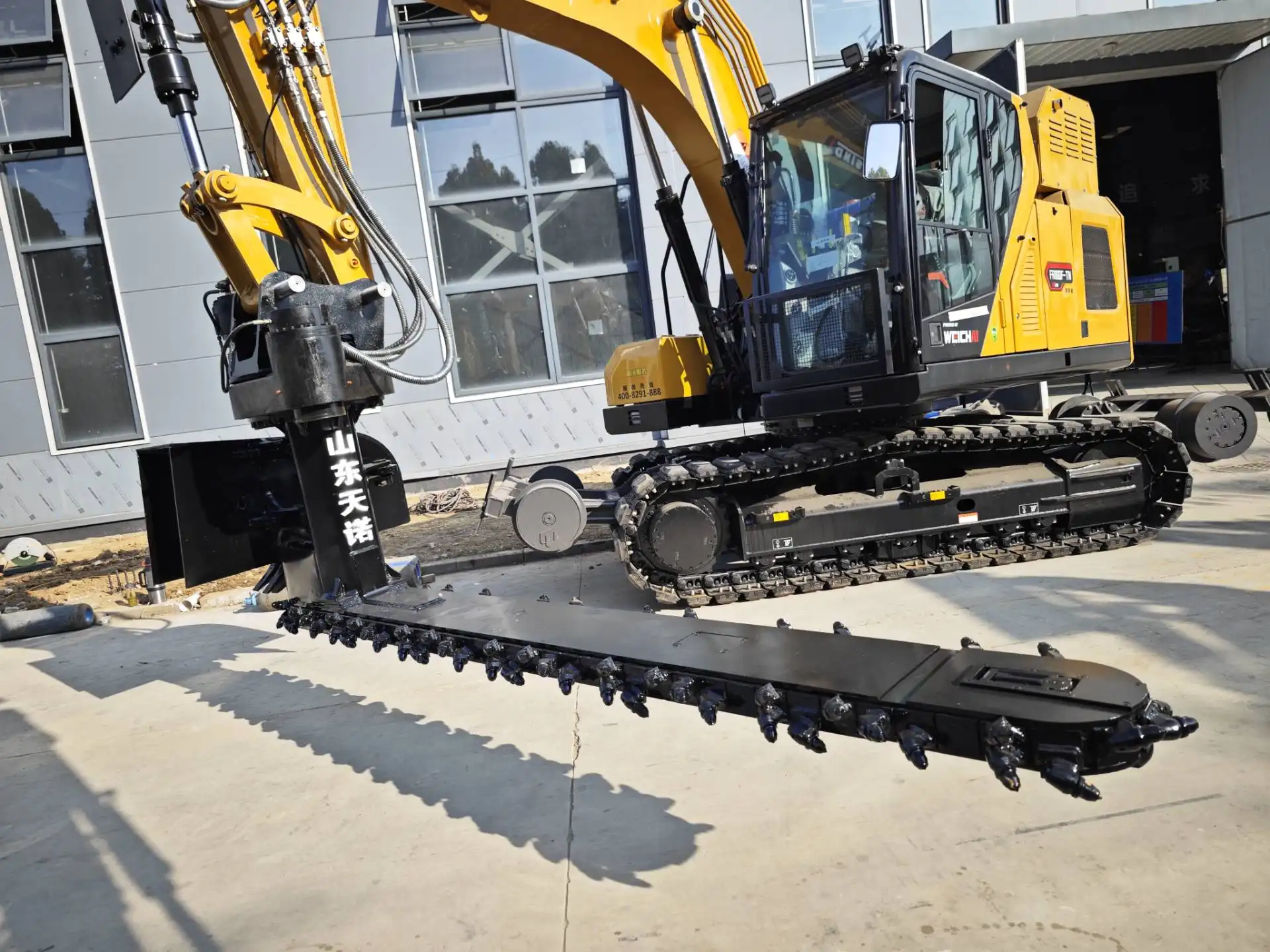 ballast undercutter excavator 