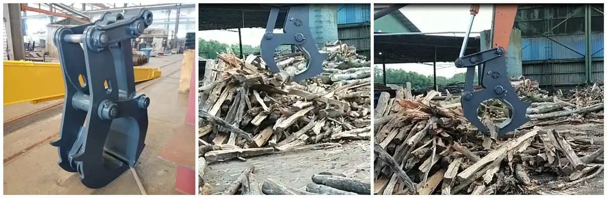 excavator wood splitter attachments excavator wood splitter attachments