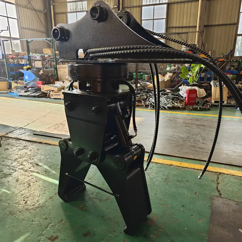 excavator rail clamps