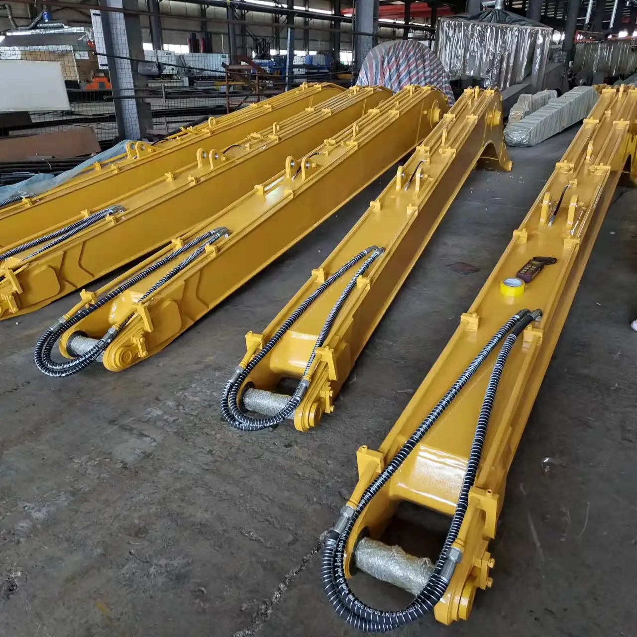 long reach excavator boom