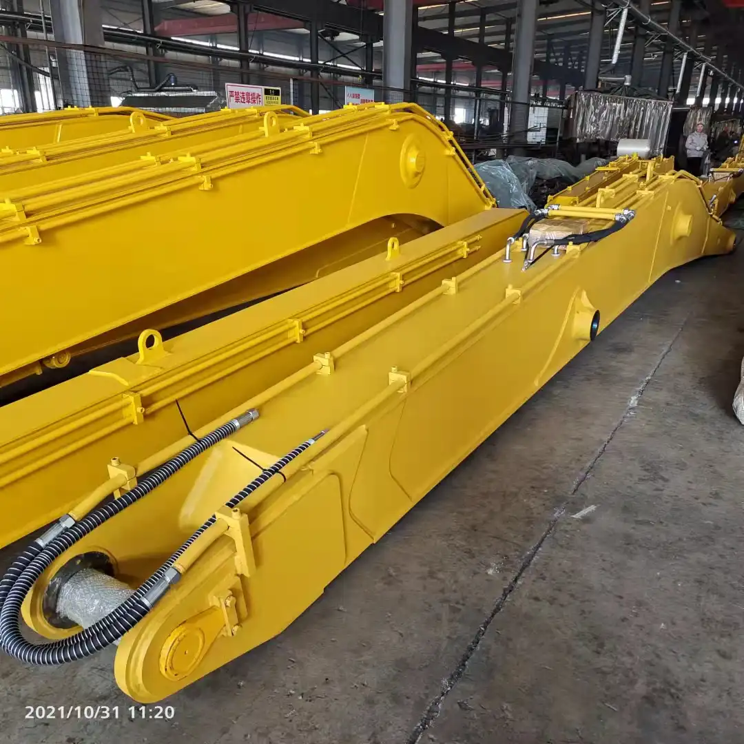 long reach excavator boom