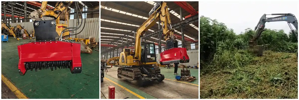 excavator brush cutter excavator brush cutter