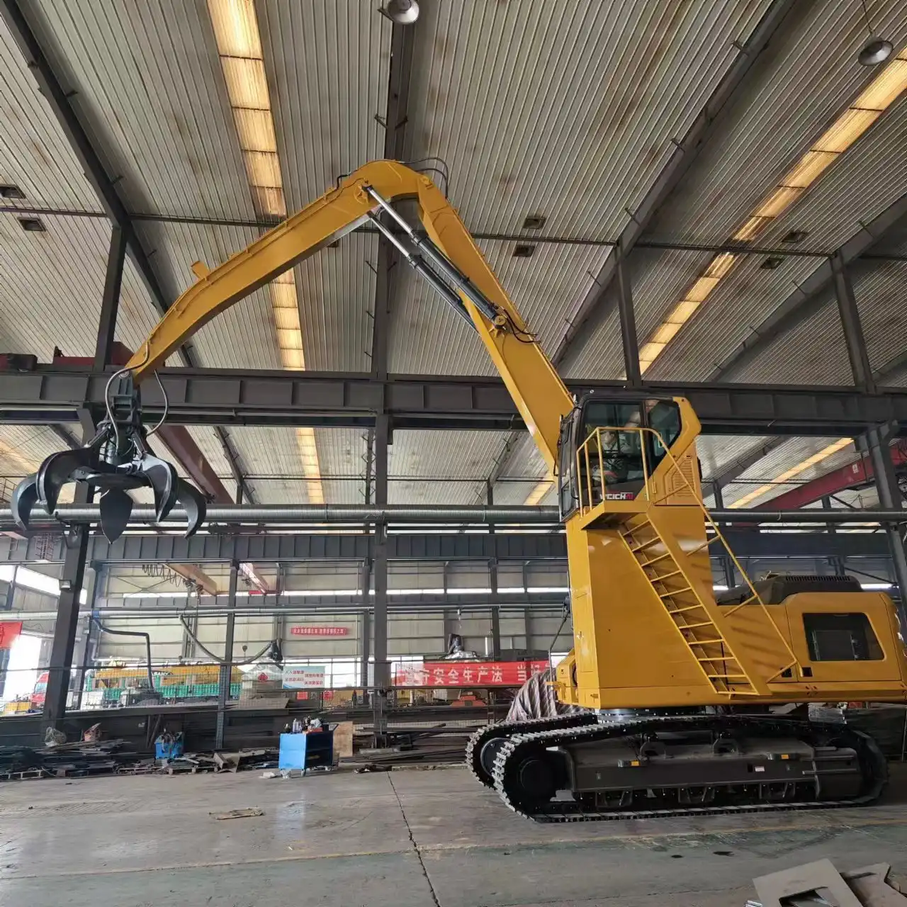 excavator grab arm
