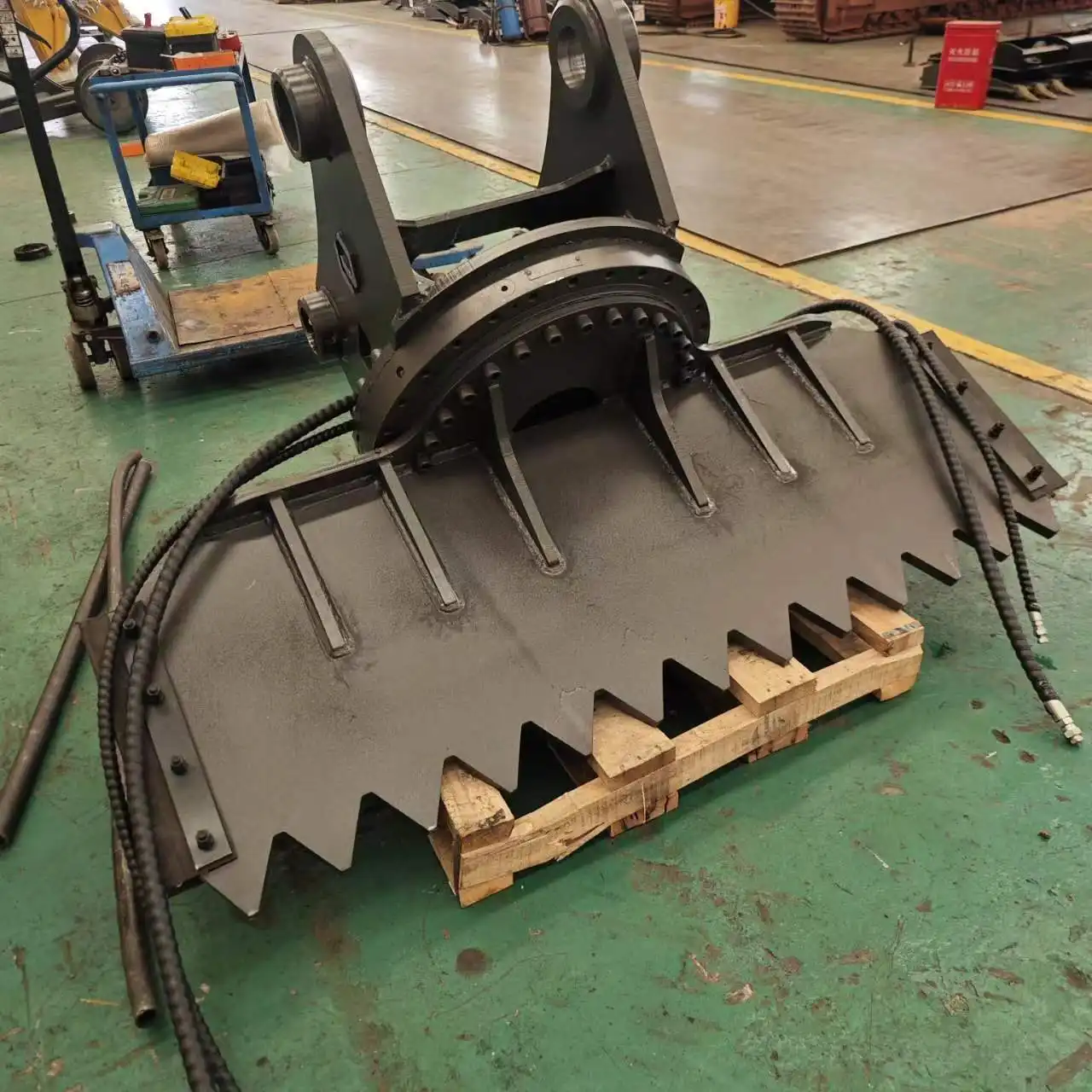 excavator rotating scraper excavator rotating scraper