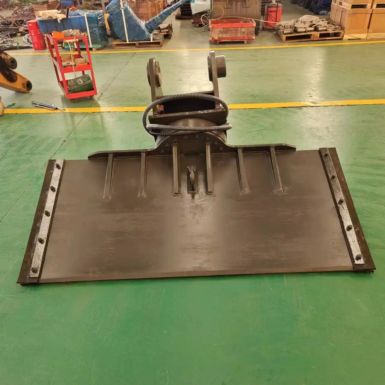 excavator rotating scraper