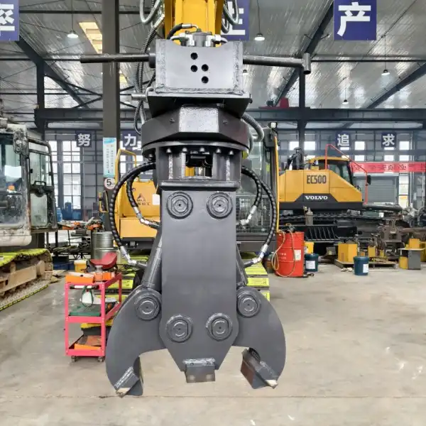 excavator rail clamp