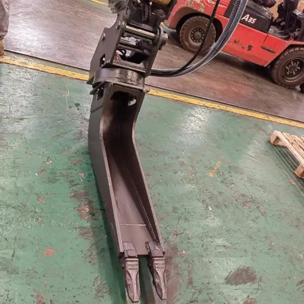 excavator ballast cleaning hopper