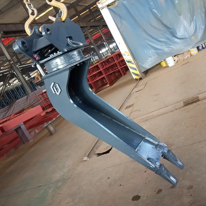 excavator ballast cleaning hopper