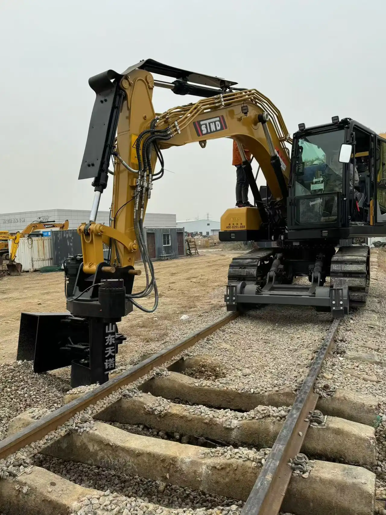 ballast undercutter excavator
