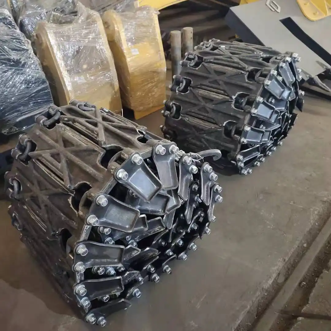 loader tire protection chain