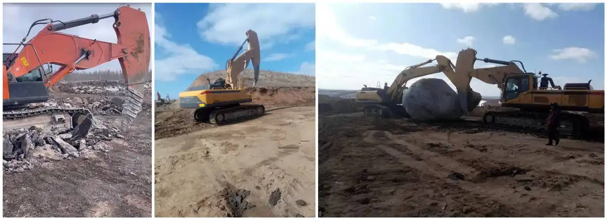 excavator rock arm excavator rock arm