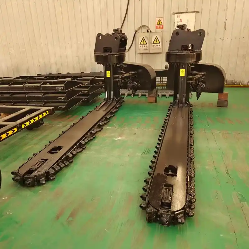 rail-road ballast undercutter excavators 