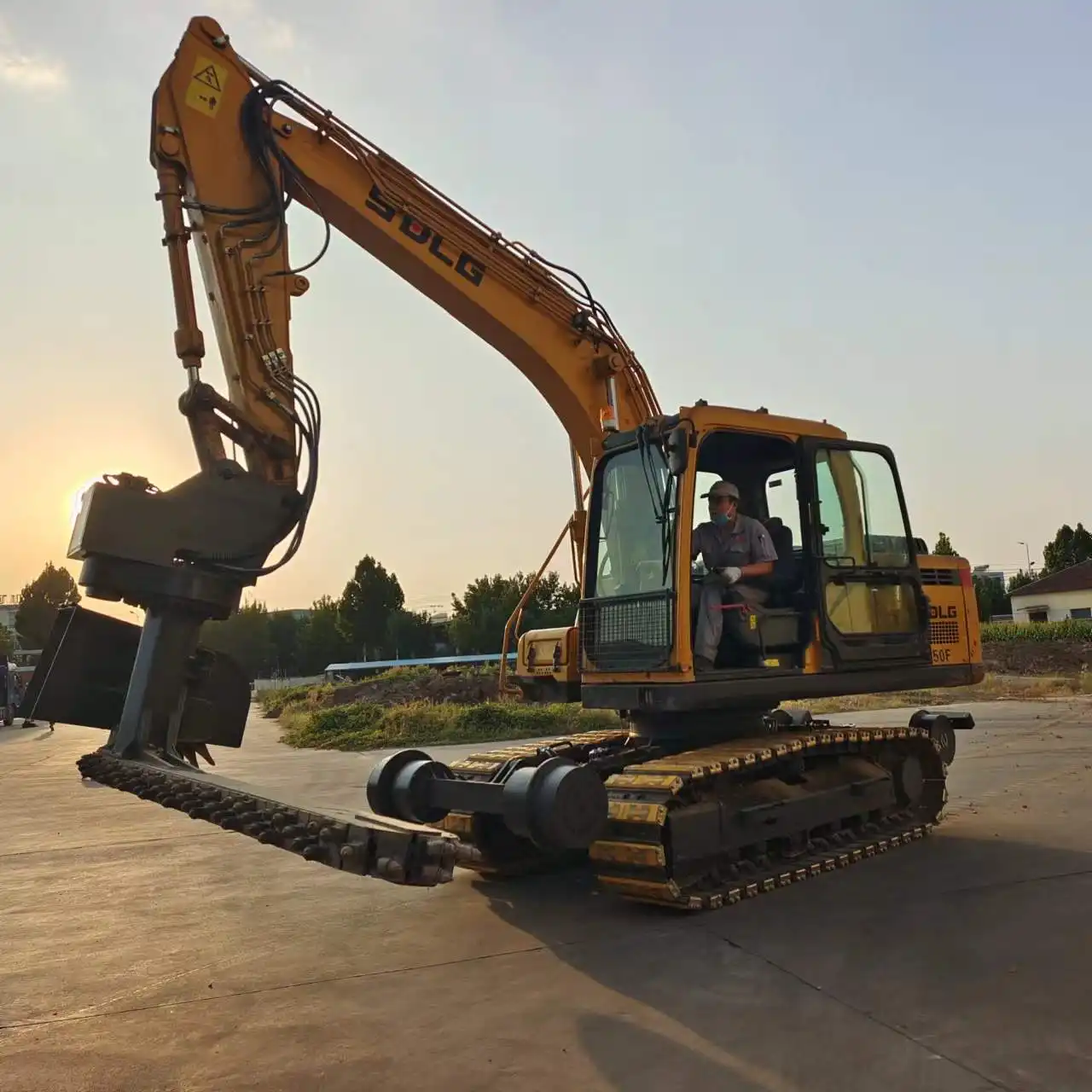 rail-road ballast undercutter excavators 
