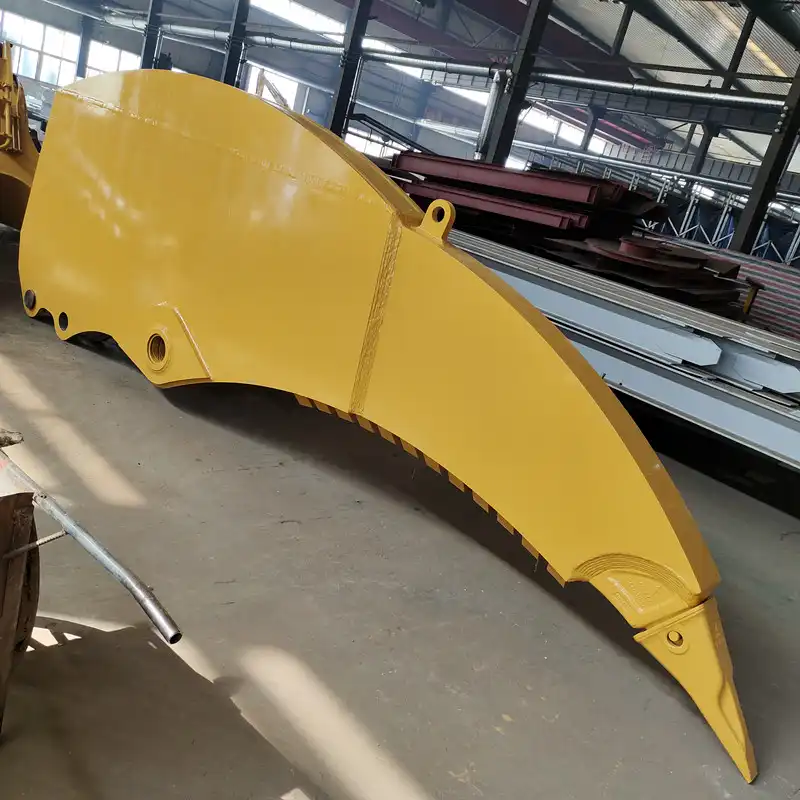 excavator rock arm