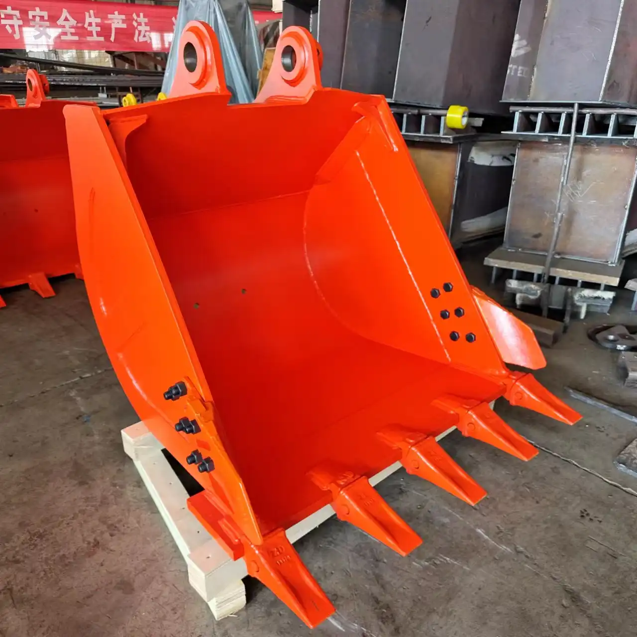 excavator bucket capacity