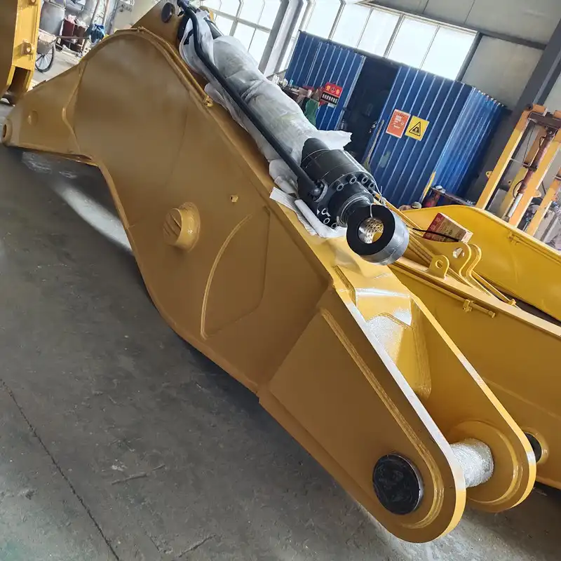 excavator rock arm