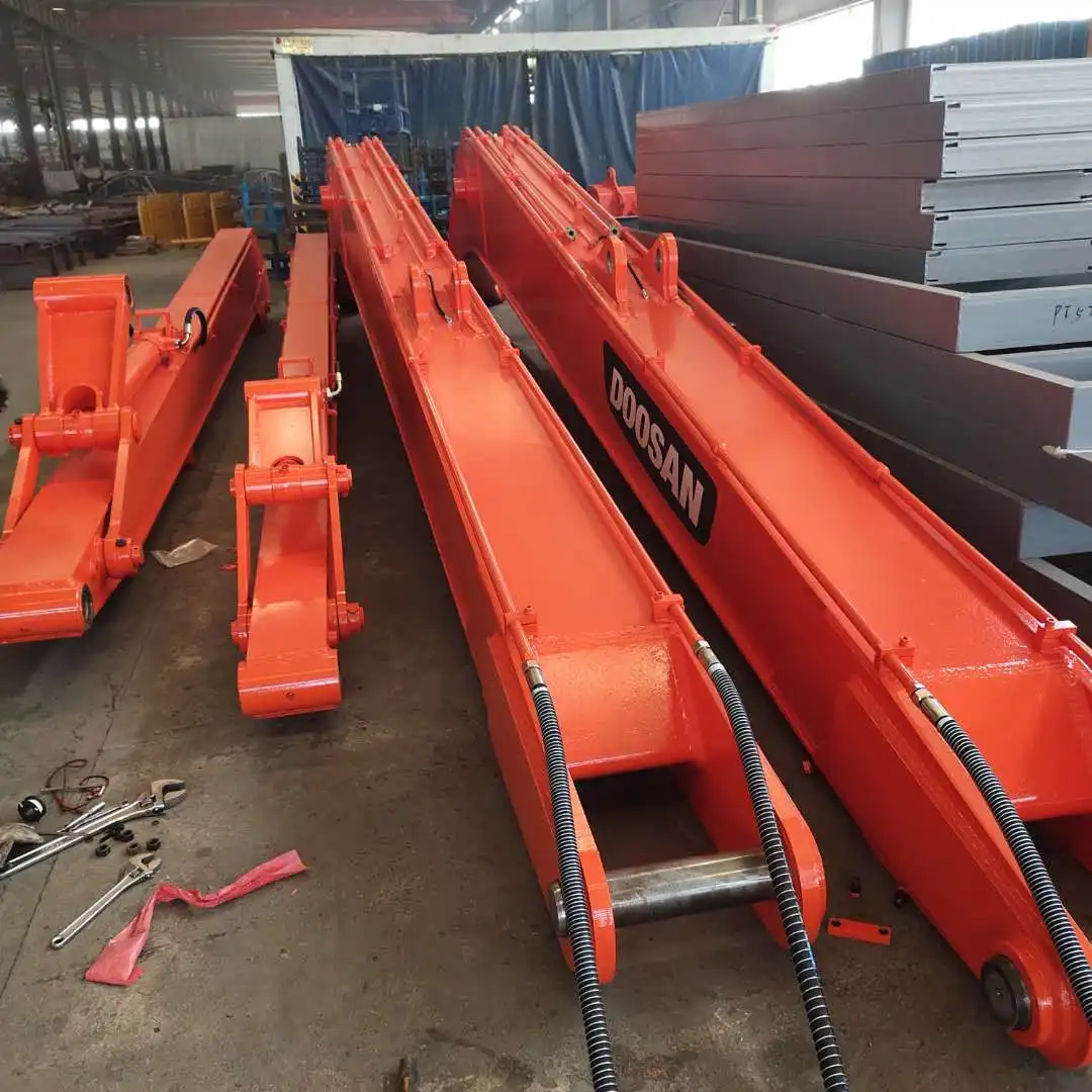 long boom excavator reach arm